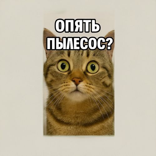 Кот Пылесос 2.jpg — Картинки для брелков / Разное, 2072×2072, обои скачать бесплатно