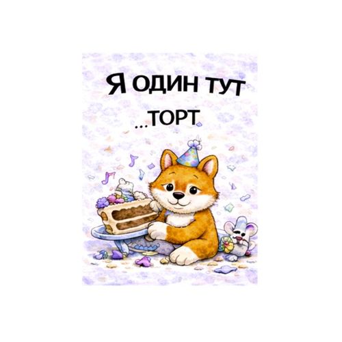 Кот Торт 2.jpg — Картинки для брелков / Разное, 2072×2072, обои скачать бесплатно