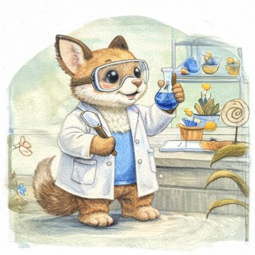 Кот Ученый 4.jpg — Картинки для брелков / Разное, 2072×2072, обои скачать бесплатно