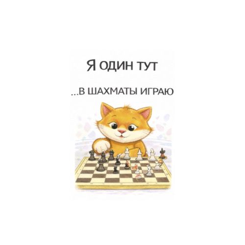 Кот Шахматист.jpg — Картинки для брелков / Разное, 2072×2072, обои скачать бесплатно