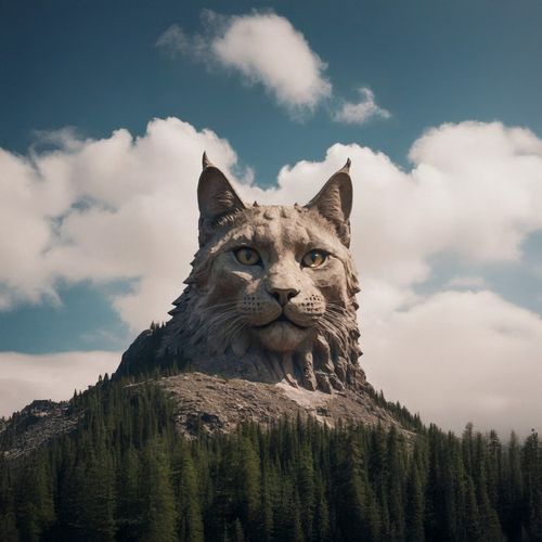 Котгигант.jpg — Картинки для брелков / Разное, 2072×2072, обои скачать бесплатно