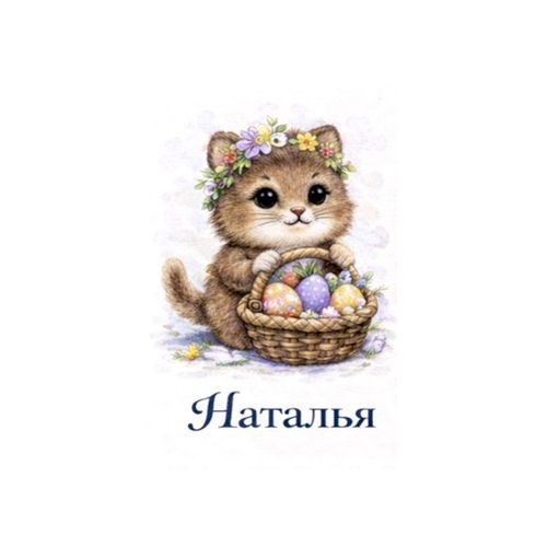 Котенок Наталья.jpg — Картинки для брелков / Разное, 2072×2072, обои скачать бесплатно