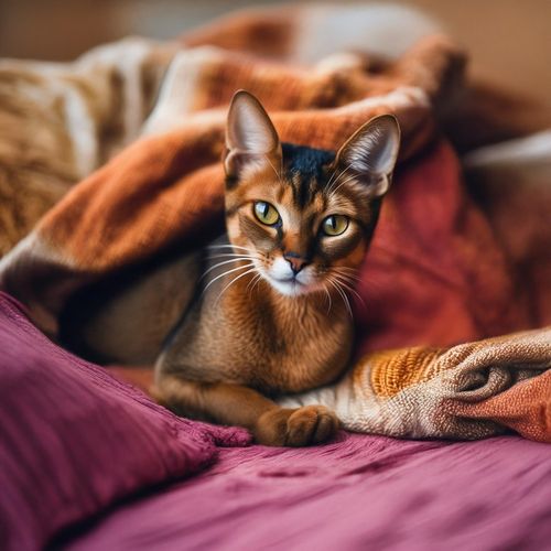 Котик Абиссин 2.jpg — Картинки для брелков / Разное, 2072×2072, обои скачать бесплатно