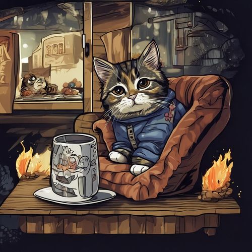 Котик Американский 2.jpg — Картинки для брелков / Разное, 2072×2072, обои скачать бесплатно