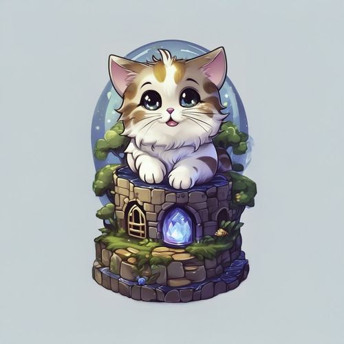 Котик Манчкин 4.jpg — Картинки для брелков / Разное, 2072×2072, обои скачать бесплатно