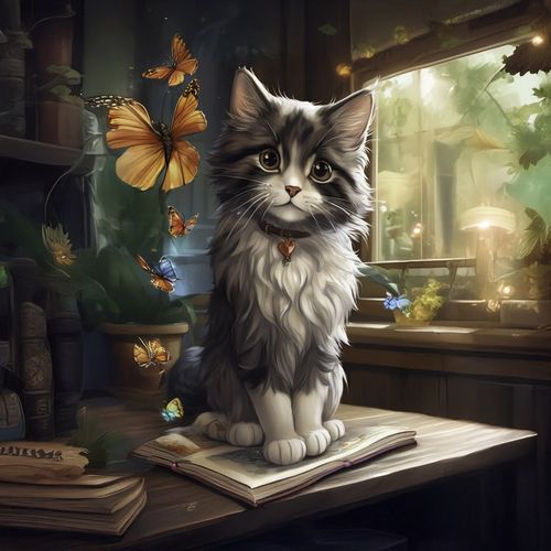Котик Норвежская 4.jpg — Картинки для брелков / Разное, 2072×2072, обои скачать бесплатно