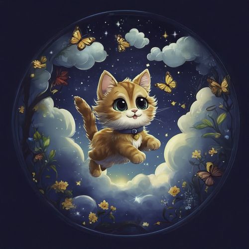 Котик Ореховый 2.jpg — Картинки для брелков / Разное, 2072×2072, обои скачать бесплатно