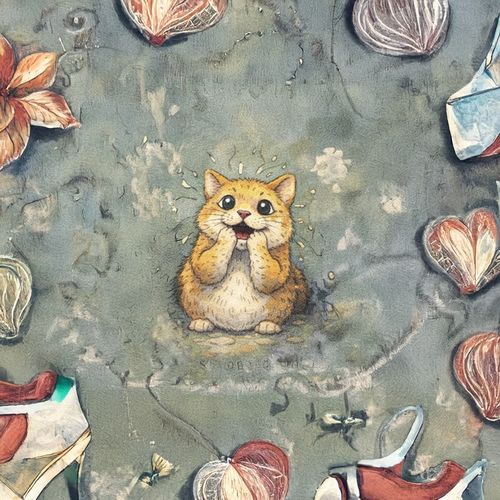 Котик Смущен.jpg — Картинки для брелков / Разное, 2072×2072, обои скачать бесплатно