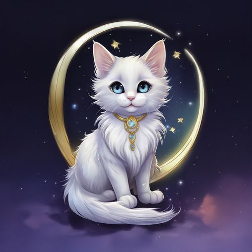 Котик Турецкий Ангорец 2.jpg — Картинки для брелков / Разное, 2072×2072, обои скачать бесплатно