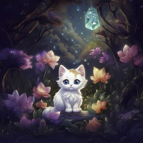 Котик Турецкийван 2.jpg — Картинки для брелков / Разное, 2072×2072, обои скачать бесплатно